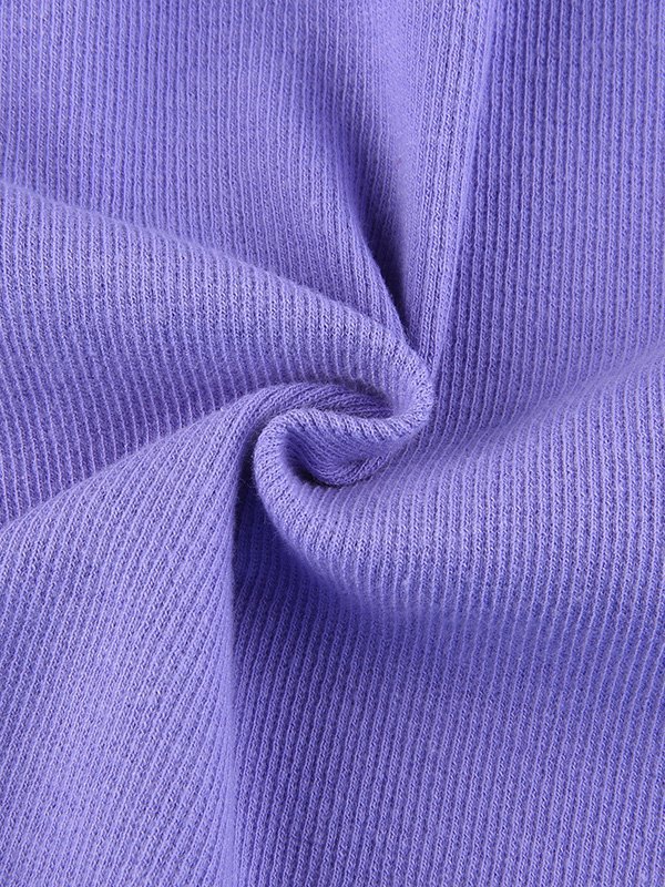 EMMIOL Butterfly Embroidered Rib Crop Top