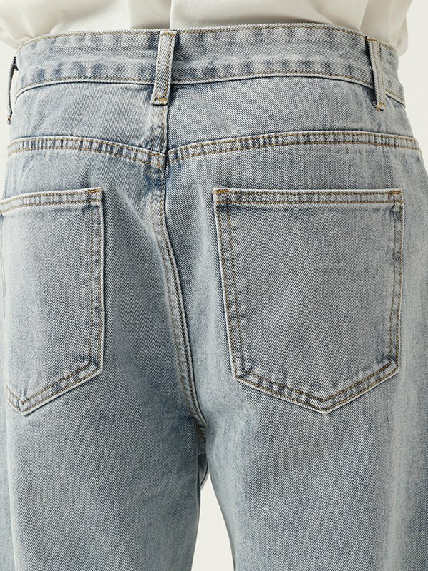 EMMIOL Men's Ripped Skate Jeans