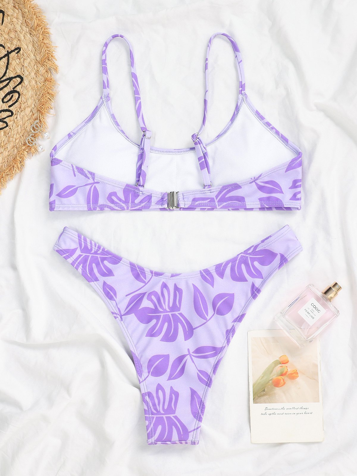 EMMIOL Leaf Bikini Swimsuit