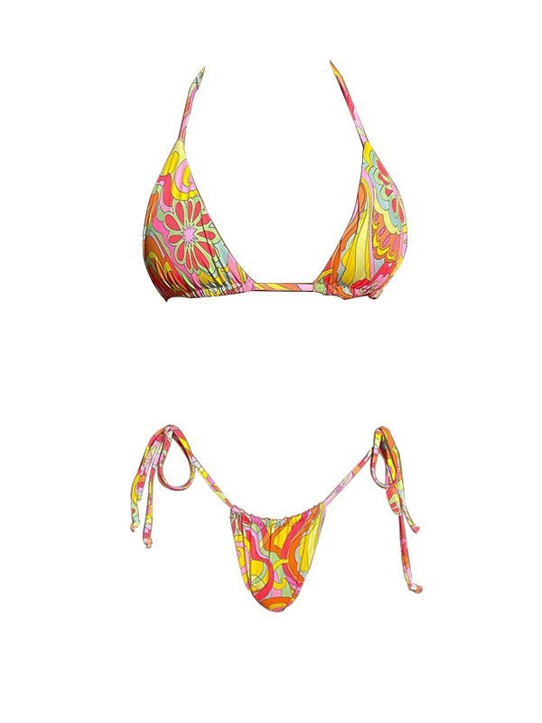 EMMIOL Traje de baño bikini floral