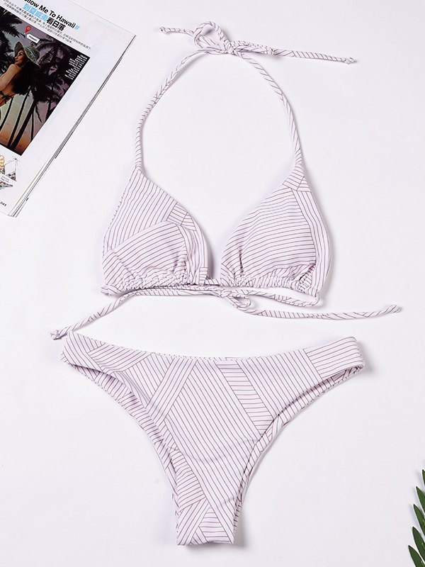 EMMIOL Karierter Bikini-Badeanzug