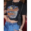 EMMIOL Beer Bro Graphic Crop Top