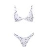 EMMIOL Blumen-Bikini-Badeanzug