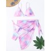 EMMIOL Batik-Bikini-Badeanzug & Rock