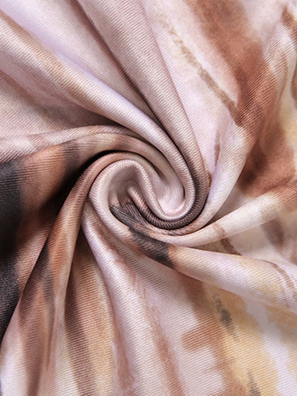 EMMIOL Tie Dye Bodycon Mini Dress