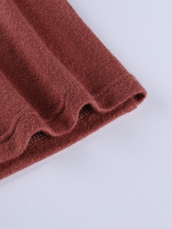 EMMIOL Knitted Cutout Slip Bodycon Maxi Dress