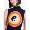 EMMIOL Camiseta sin mangas corta de punto Tai Chi