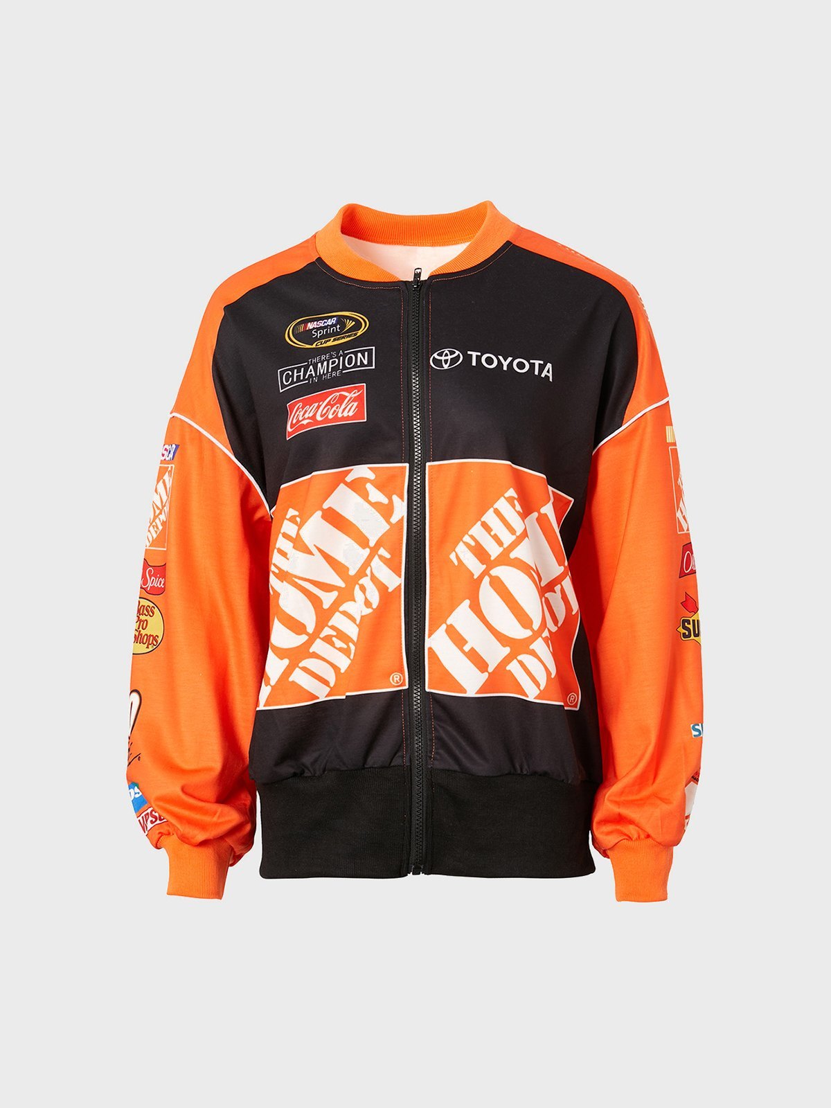 EMMIOL Logo Graphic Varsity Jacket
