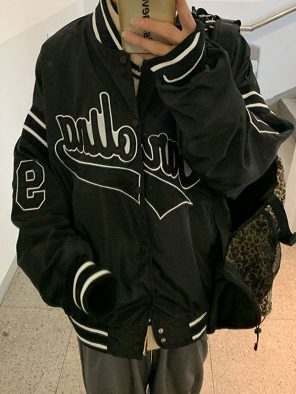 graphic varsity jackets