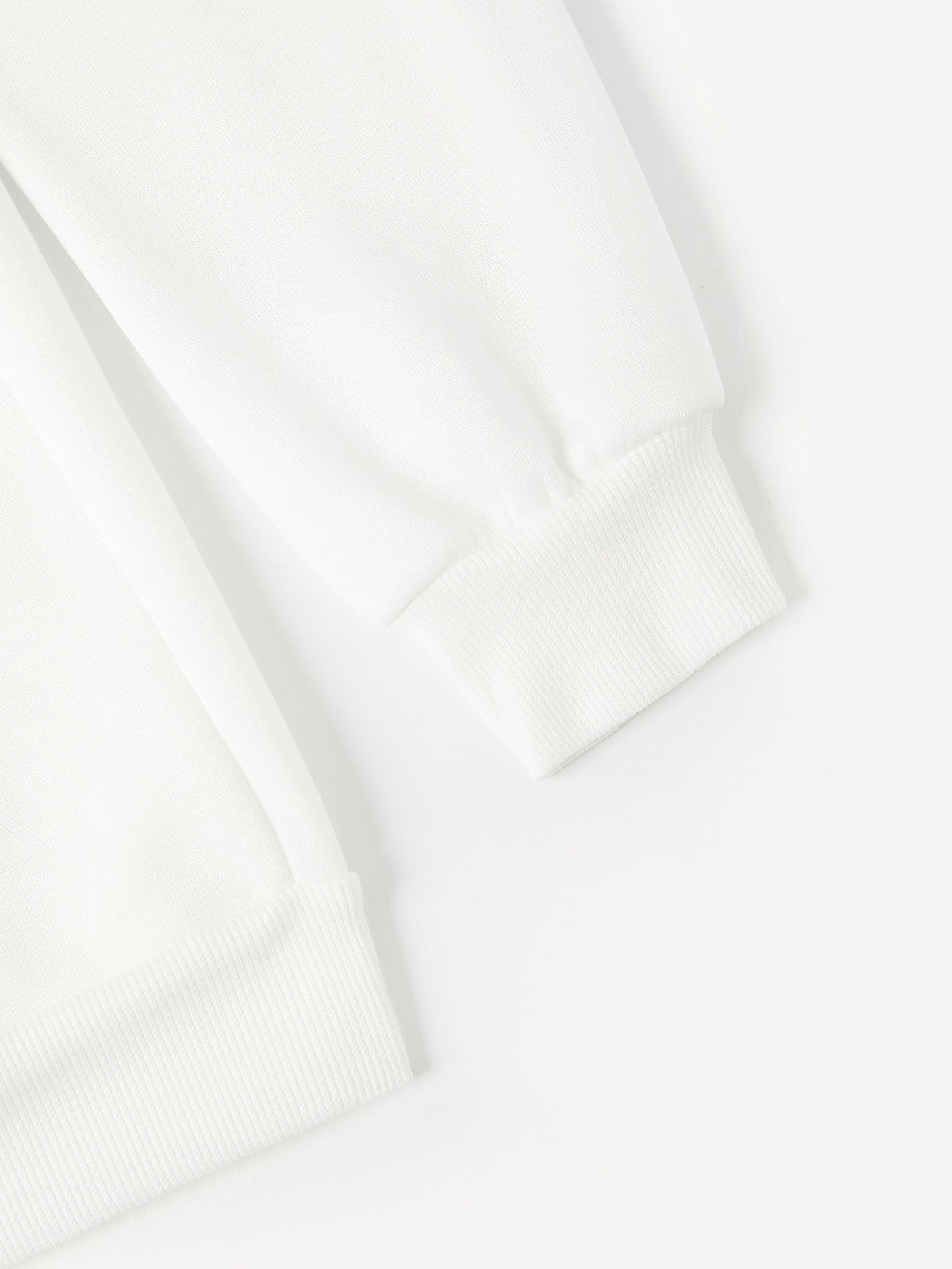 EMMIOL Cherub Print Zipper Hoodie