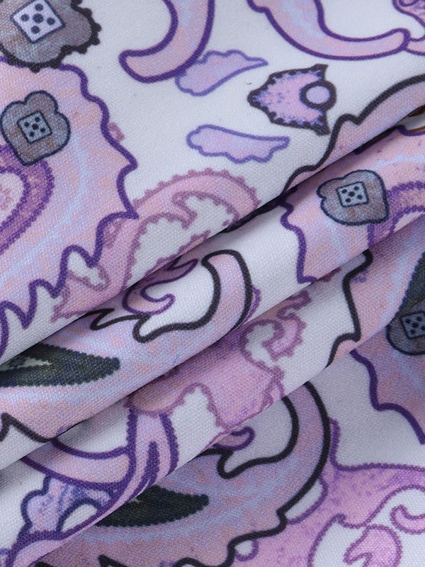 EMMIOL Paisley Print Flare Leg Pants