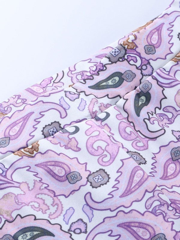 EMMIOL Paisley Print Flare Leg Pants
