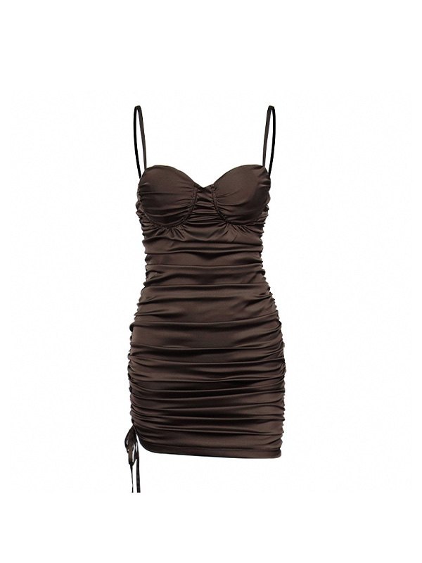 Emmiol Spedizione gratuita 2025 Mini abito sottoveste con ferretto