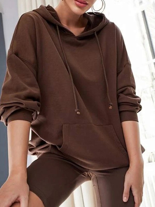 EMMIOL Long Sleeve Oversized Hoodie