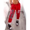 EMMIOL Letter Graphic Jogger Pants