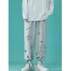 EMMIOL Pantalones joggers cortos estampados para hombre