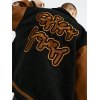 EMMIOL Men's Oversized Embroidery Varsity Jacket