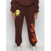 EMMIOL Pantalones joggers con estampado Drip Smile