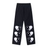 EMMIOL Pantalón con estampado Yin Yang