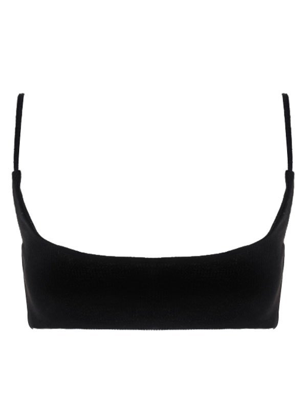 EMMIOL Canotta super corta con schiena scoperta