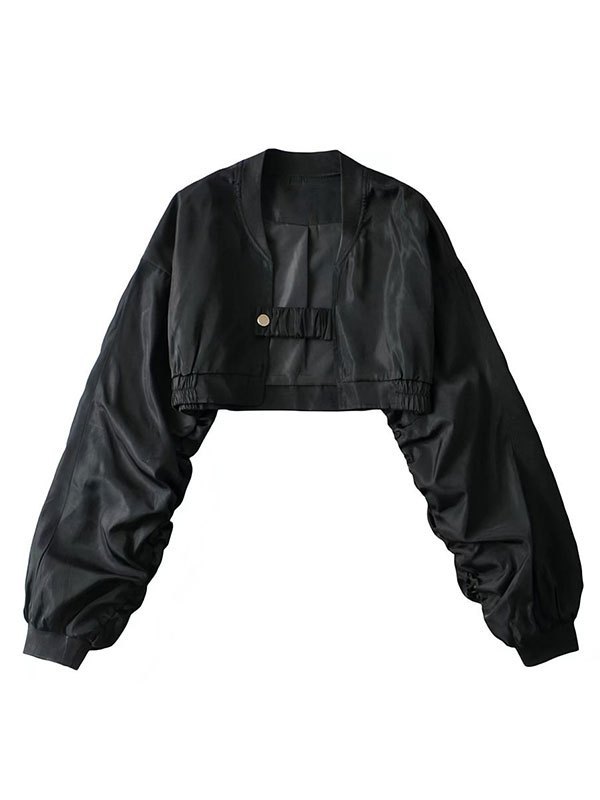 EMMIOL Open Front Crop Jacket