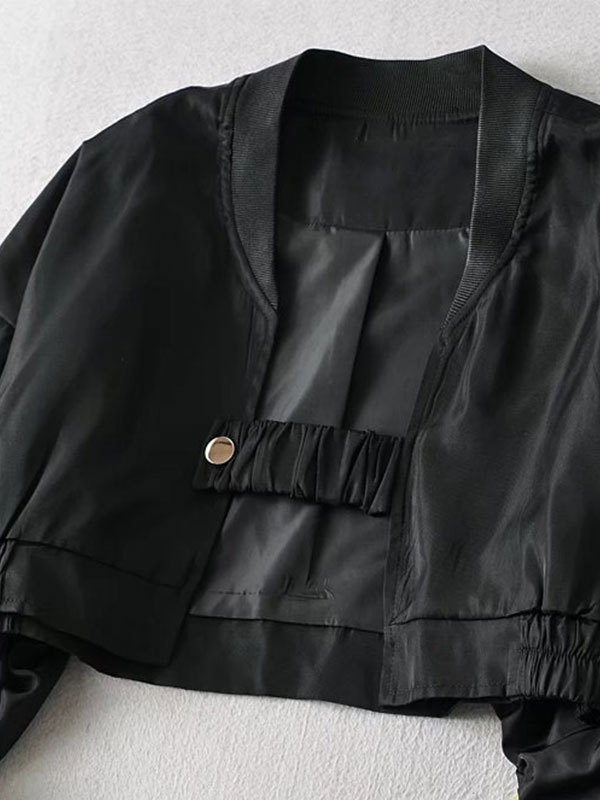 EMMIOL Open Front Crop Jacket
