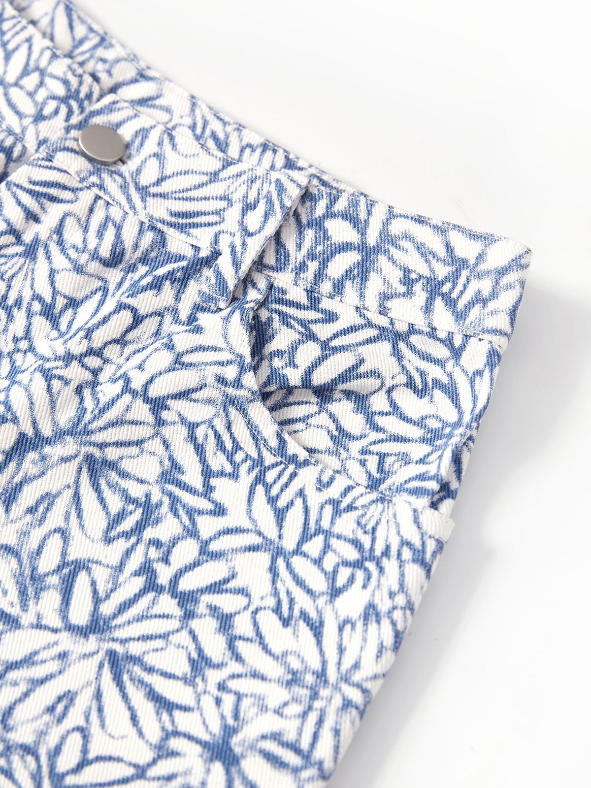 EMMIOL EMMIOL Flower Allover Flare Leg Pants