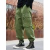 EMMIOL Pantalones cargo con bolsillo con cremallera para hombre