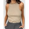 EMMIOL Racer Back Ribbed Tank Top