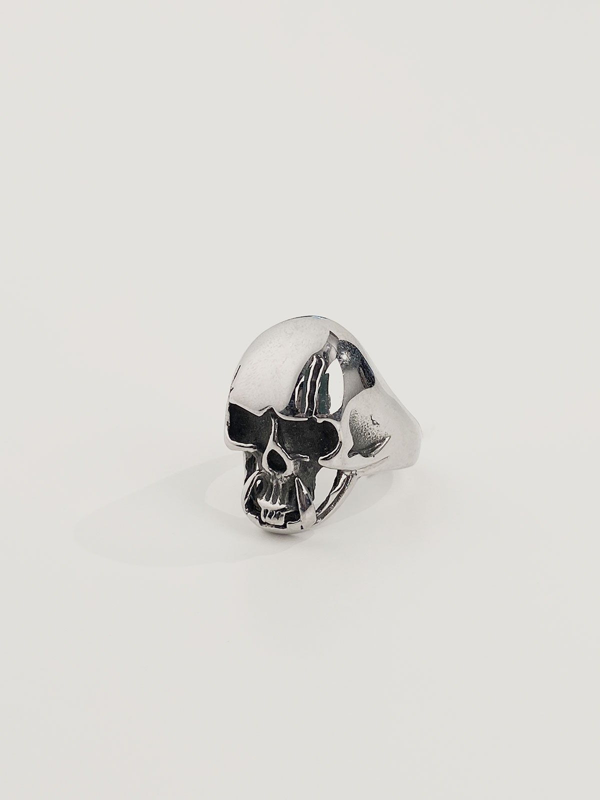 EMMIOL Men's Skull Head Design Ring