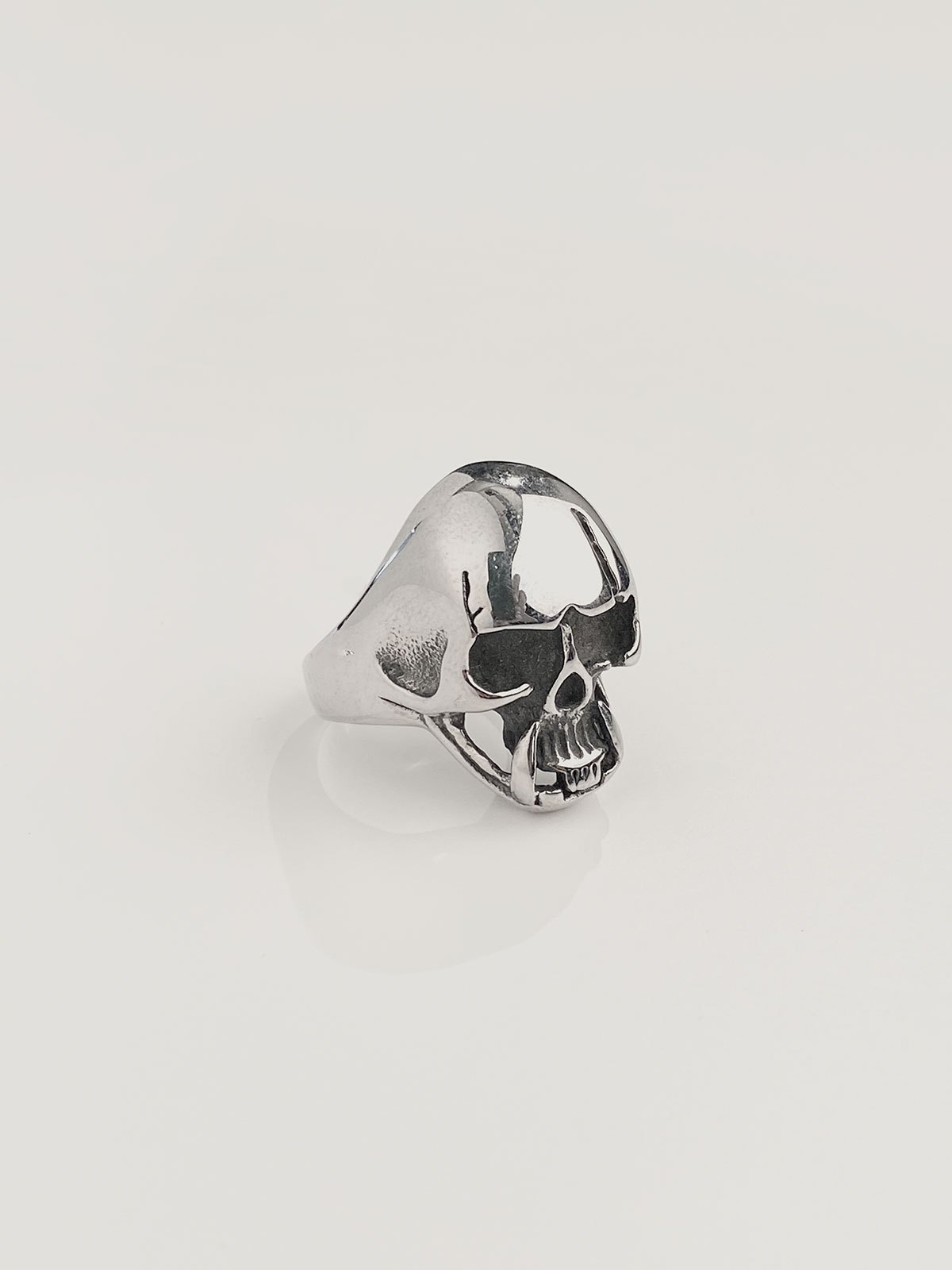 EMMIOL Men's Skull Head Design Ring