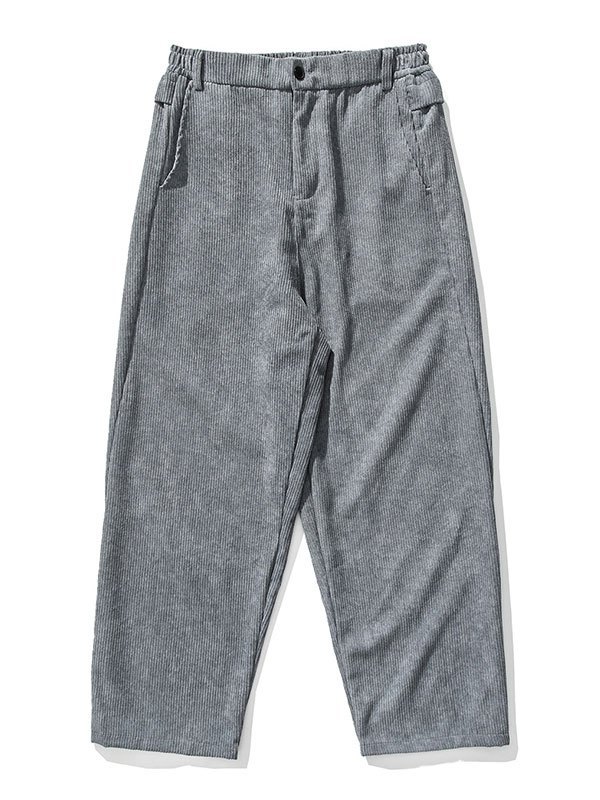 EMMIOL Men's Corduroy Tapered Pants