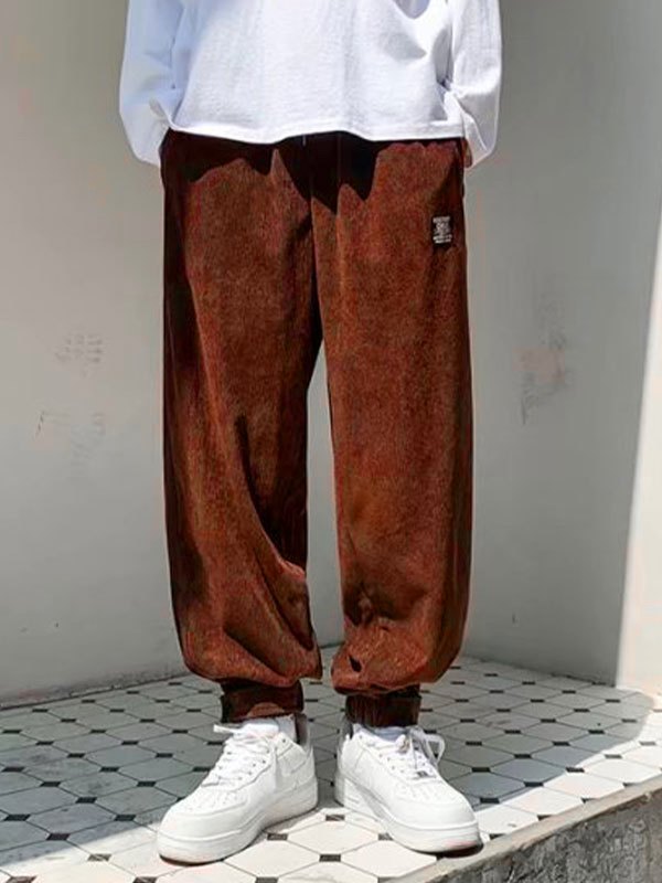 EMMIOL Men's Corduroy Jogger Pants