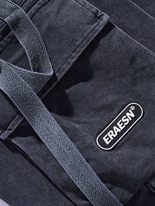 EMMIOL Herren Cargohose aus gewaschener Baumwolle