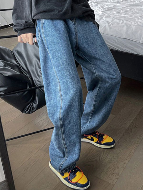 EMMIOL Vaqueros holgados de hip-hop para hombre