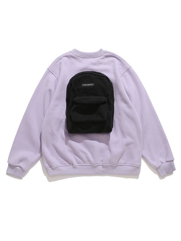 Felpa Con Zaino Incorporato Unisex – Hoodie Leggera Con Tasca E Scomparto Nascosto Per Viaggi E Outdoor