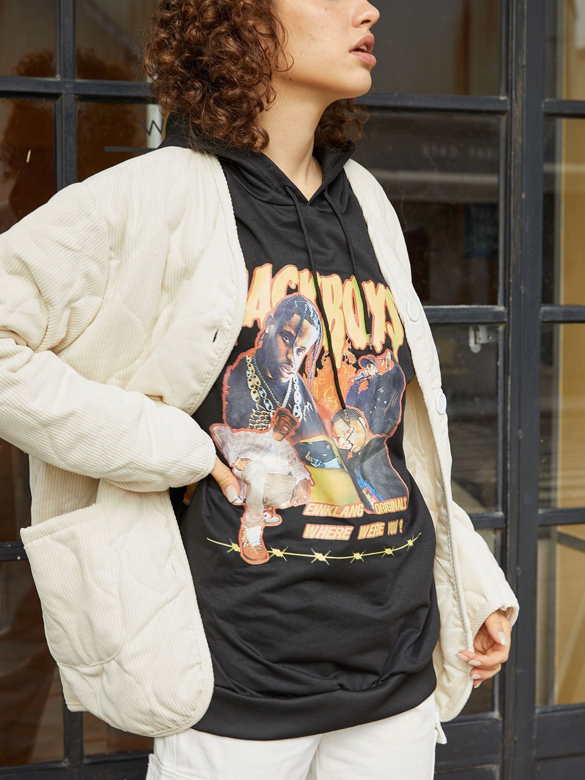 EMMIOL Jack Boy Printed Hoodie