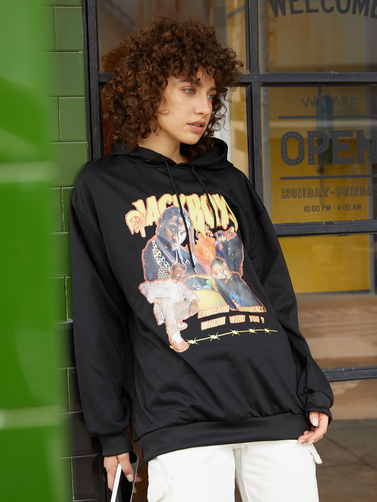 EMMIOL Jack Boy Printed Hoodie