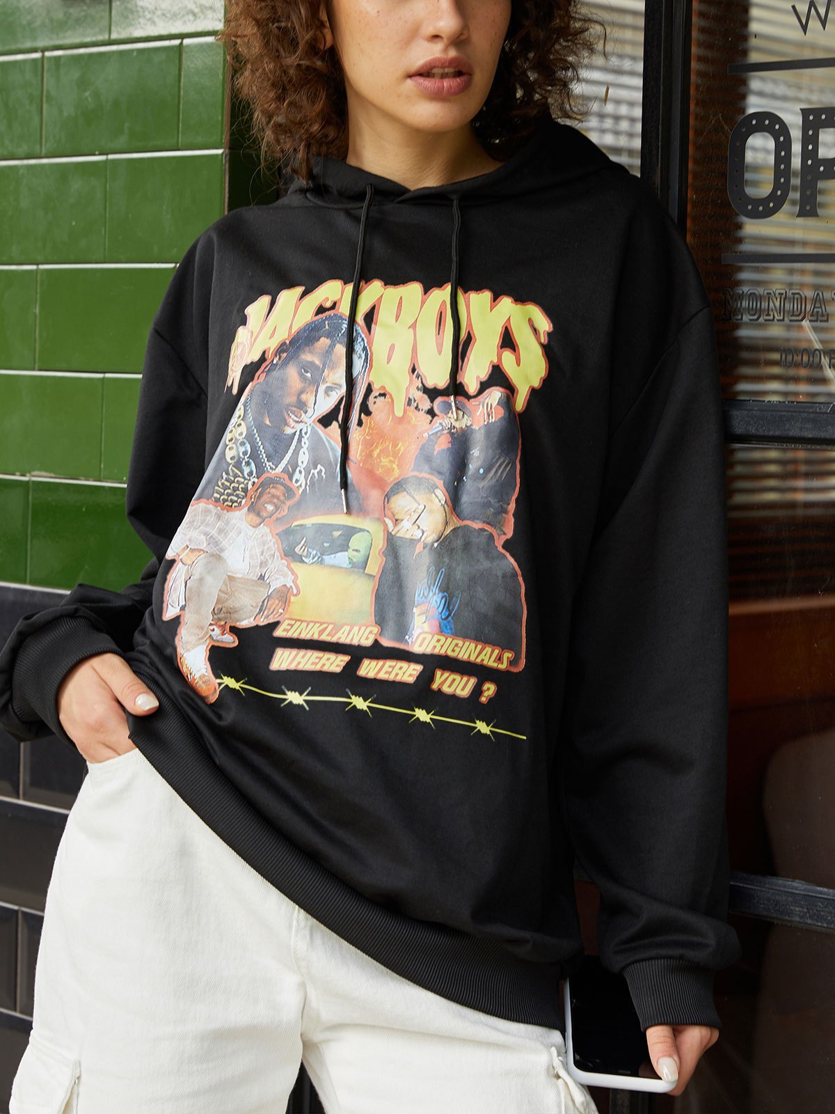 EMMIOL Jack Boy Printed Hoodie