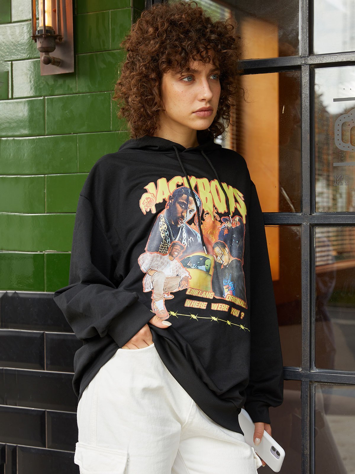 EMMIOL Jack Boy Printed Hoodie