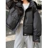 EMMIOL Oversized Zipper Puffer Jacket