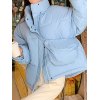 EMMIOL Oversized Zipper Puffer Jacket