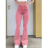 EMMIOL Mid Waist Top Flare Jeans Set