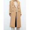 EMMIOL Double Breasted Maxi Woolen Coat