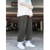 EMMIOL Pantalón jogger de pana para hombre