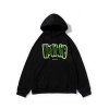 EMMIOL Sudadera con capucha estampada Worldwide para hombre
