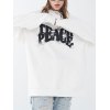 EMMIOL Smog Letter Graphic Hoodie