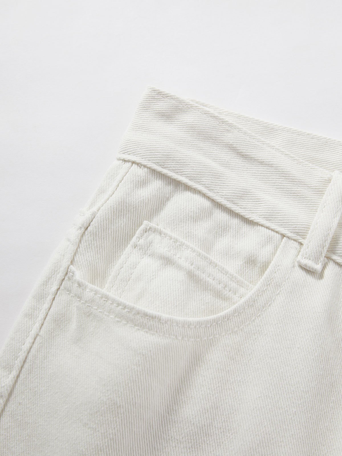 EMMIOL White Washed Boyfriend Jeans