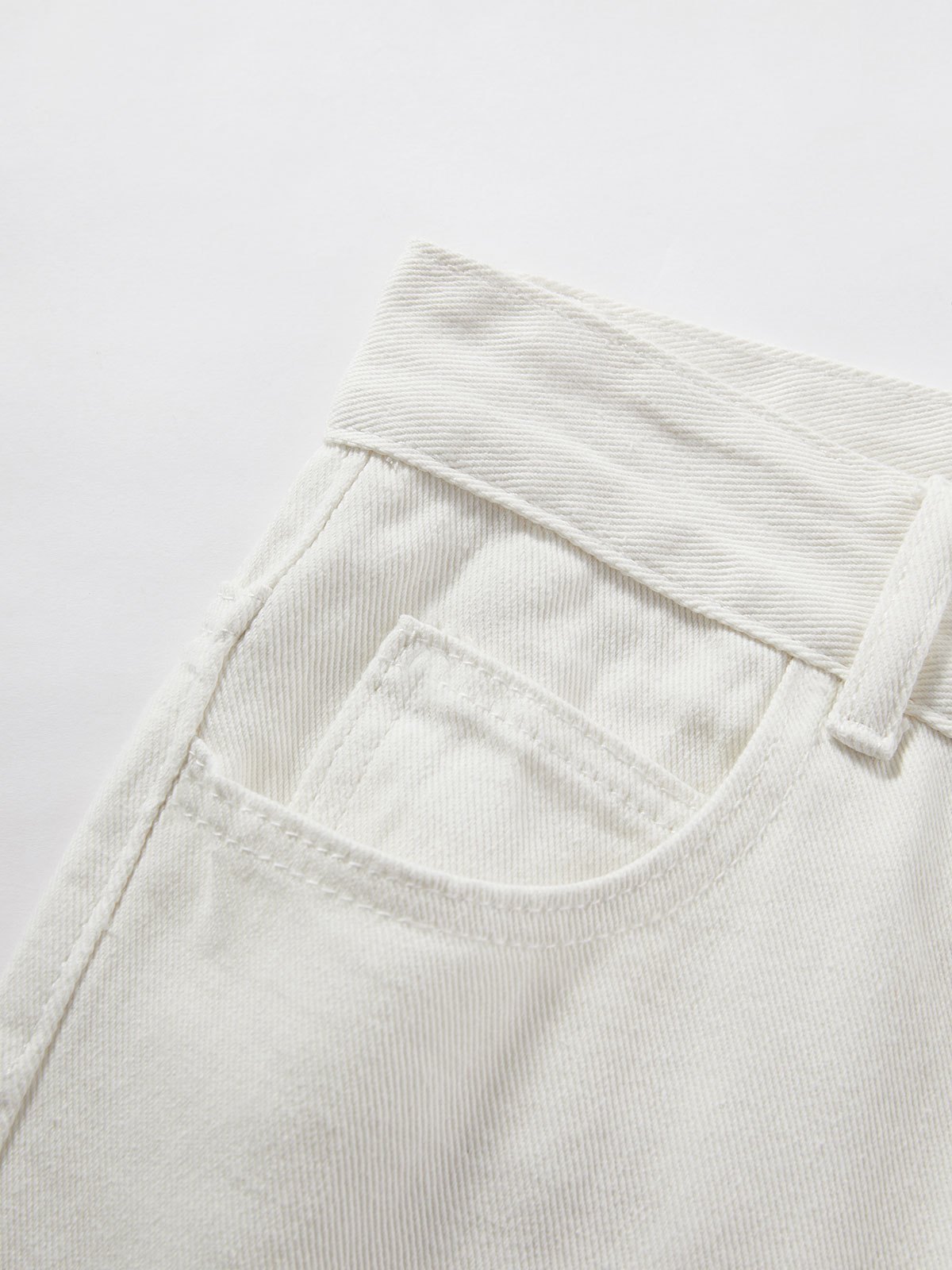 EMMIOL White Washed Boyfriend Jeans