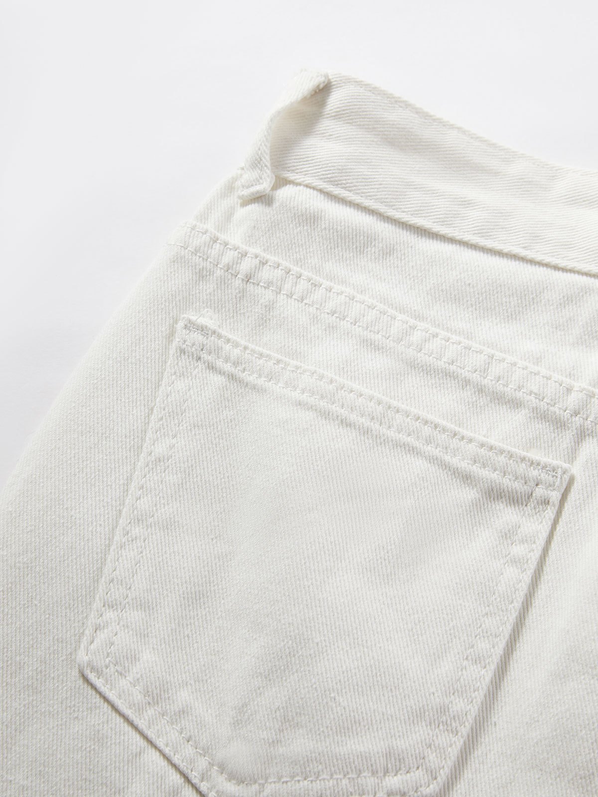 EMMIOL White Washed Boyfriend Jeans